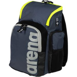 Mochila tipo Backpack Arena Spiky III 45L Navy-Neon-Yellow