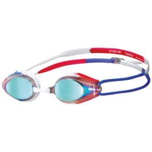 Lentes de Natación Arena Jr Tracks Gold Blue