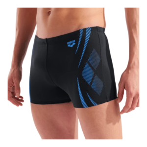 Traje de baño ARENA M. POSEIDONA Short black-turquoise