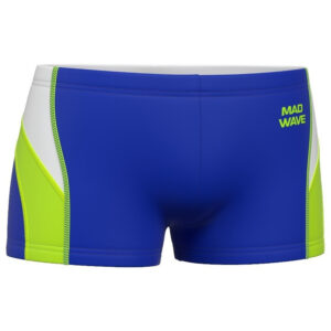 Calzoneta de Natación Tipo Short Mad Wave Men swimshorts antichlor Spirit PBT Blue/Green