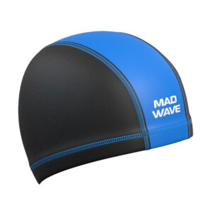 Gorra de Natación Mad Wave Adulto Duotone Tela Blue