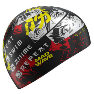 Gorra de Natación de Silicón Mad Wave Adulto Estampada Comics
