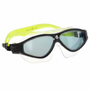 Lentes de Natación Mad Wave Adulto Flame Mask Clear Green