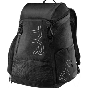 Mochila TYR Alliance de 30 litros color negro, vista frontal