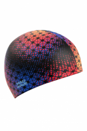 Gorra de Natación de Silicón Mad Wave Adulto Estampada Cosmic