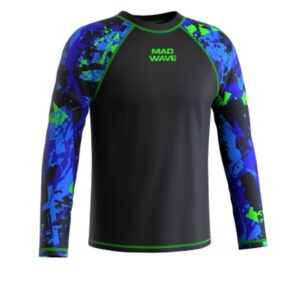 Playera Manga Larga Mad Wave Hombre Longsleeve C0 Blue