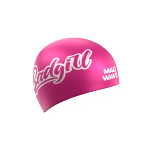 Gorra de Natación de Silicón Mad Wave Adulto Estampada Nad Girl