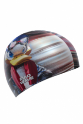 Gorra de Natación de Silicón Mad Wave Adulto Estampada Triathlete HQ